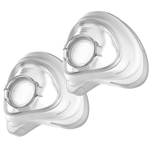 Replacement Cushion for Airfit N20 Small, 2-Pack Small Nasal Cushion - Reliable Seal & Cozy Fit for Enhanced Comfort, IBEET Mask Cushion for N20, Small