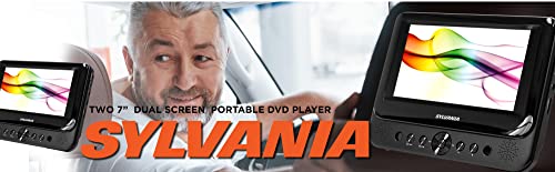 Sylvania Sdvd7750 Dual 7-Inch Portable Lcd Dvd Player - Black #TOP7