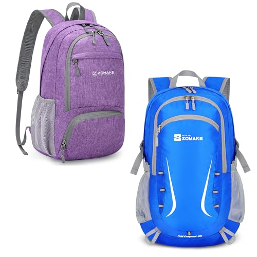 Mochila ligera plegable ZOMAKE 20/35L para trekking miniatura 1
