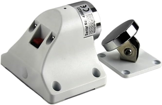 DWBPGVUN 60kg 180ポンド 防火扉 電磁ドア吸着 磁気吸引 電磁磁気ロック 床取り付けドアホルダー