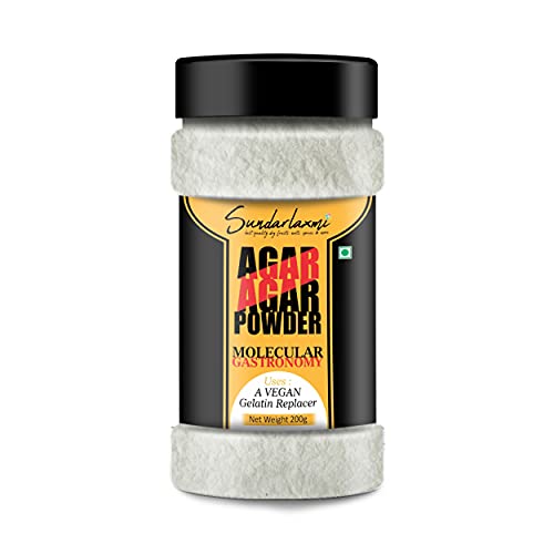 Image of SundarLaxmi Agar Agar Powder, 200g | China Grass Powder (Perfect for Making Jelly)