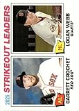 2026 Topps Heritage #6 Garrett Crochet/Logan Webb Boston Red Sox/San Francisco Baseball Card - Sportscard Superstore
