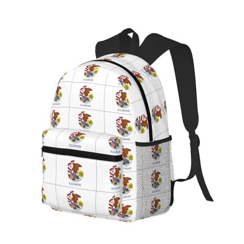 Sac à dos Illinois léger et décontracté pour ordinateur portable