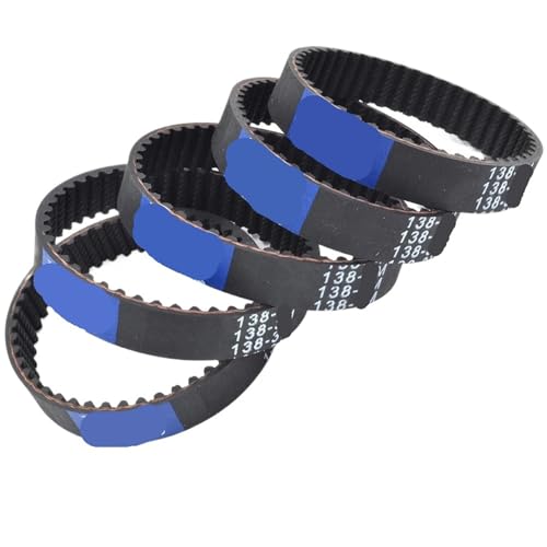 HTD3M Timing Belt Lp=87 90 96 99 102 105 108 111 114 117 120 123 126 129 132-147 Width 9mm Rubber 5Pcs(99-(33 Teeth))