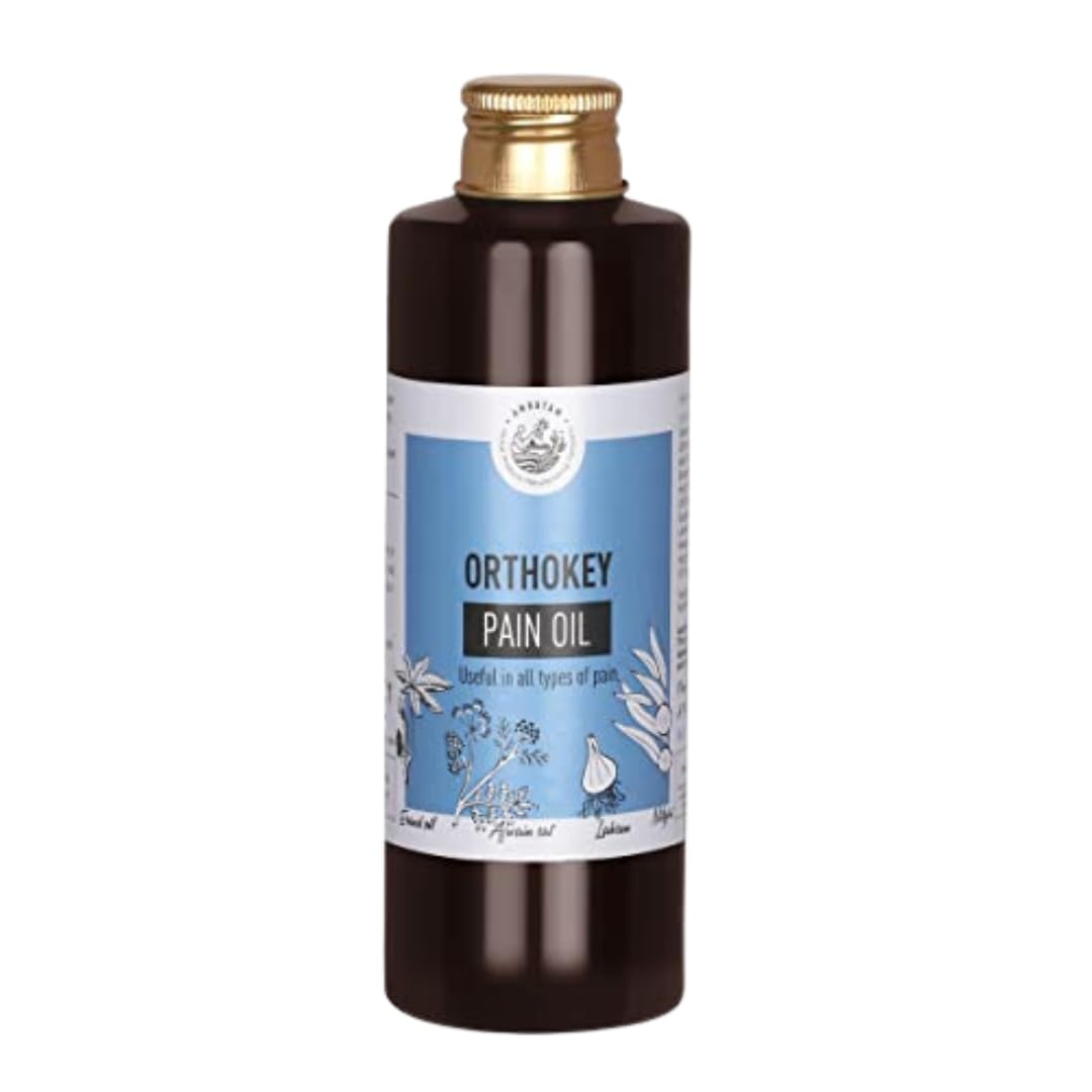 AMRUTAM Ayurveda Orthokey Ayurvedic Pain Relief Oil 200 ml | Powerful Dual Action Formula: Instant & Long-Term Pain Relief from Joint, Muscle, & Back Pain, Sprains, Sports injuries (B09H7LFSX6) Amazon Price History, Amazon Price Tracker