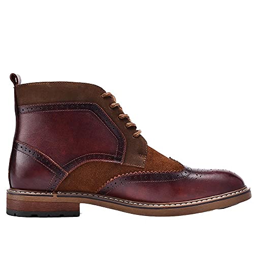 Image of Arkbird Chelsea Ankle Boots for Men Genuine Leather Oxford Casual and Formal Dress Boot