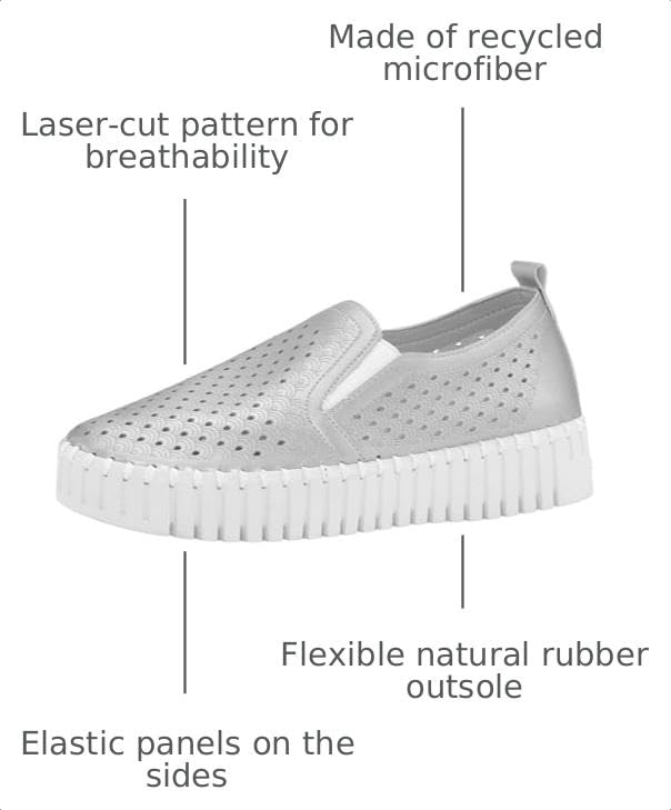 Image of Ilse Jacobsen HORNBAEK Women's Tulip141WOM Platform | Slip-On | Low-Top