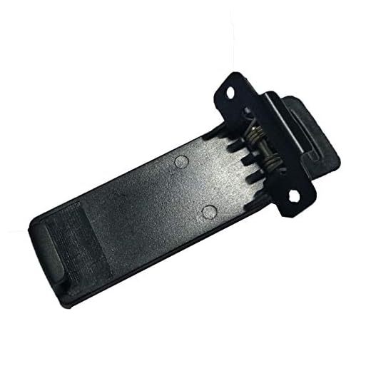YoBuyBuy Original ryggklämma för BaoFeng UV-5R bältesklämma för 5RE Plus 5RA klämminidelar Radio Walkie Talkie-tillbehör