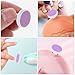 DOITOOL 24pcs Electric Nail Trimmer Pads for Replacement Grinding Heads for Boy Girl Nail File Safe Simple to Use Compatibility for Boy Girl