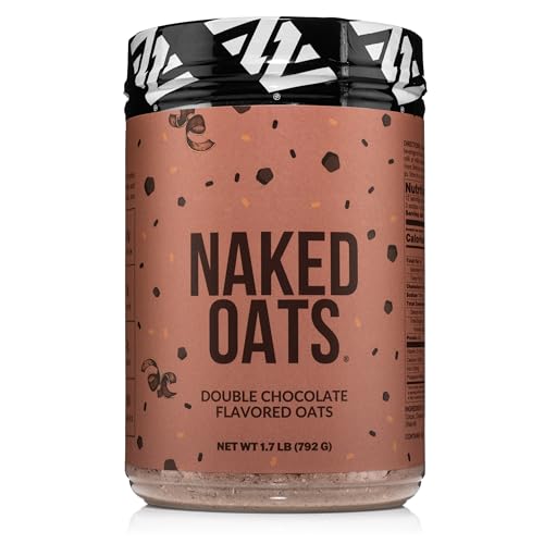 Naked Oats - Double Chocolate Overnight Oats, 20g Grass-Fed Protein,