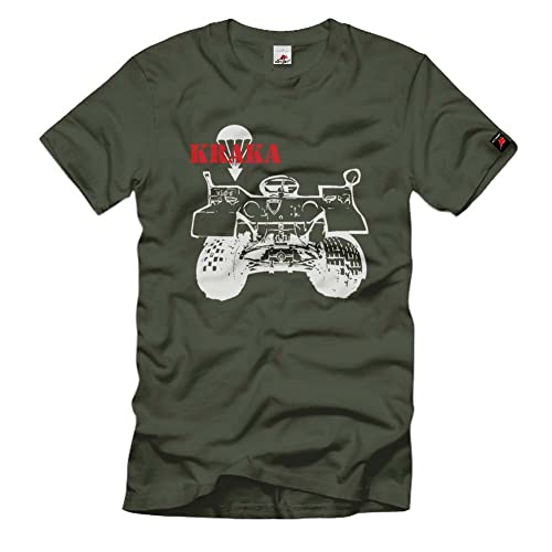 T-shirt armée allemande Kraka #263 vert militaire pour pilote de quad taille XXXL