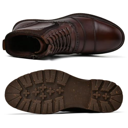 Men's Chukka Boots Genuine Leather Ankle Boot for Men Classic Casual Oxford Style Footwear4