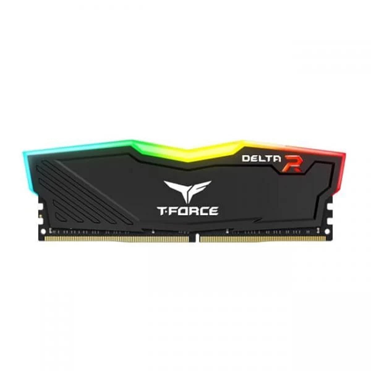 T-FORCE DELTA RGB DDR4 3200MHz 8GB×2 TeamGroup T-Force Delta RGB 8GB 3200MHz DDR4 Desktop Gaming Memory