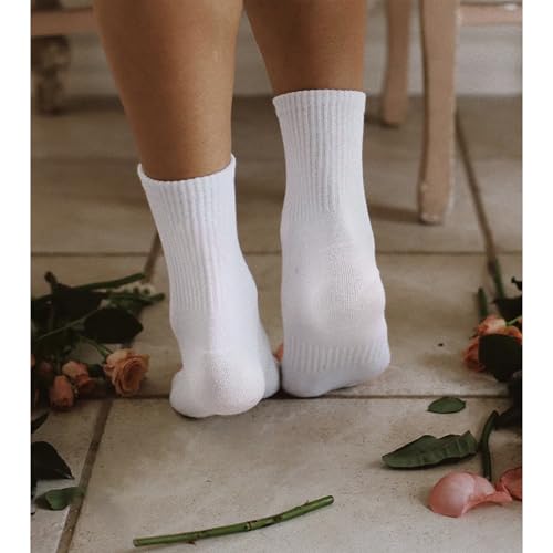 Women's Low Cut Ankle Socks Cotton Breathable Athletic Socks Cushioned Mini Crew Tube Socks Multiple Socks4