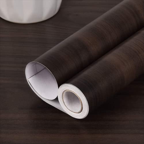 Image of FOKRIM Wall Stickers Wood Wallpaper (60X200Cm-13SQFT) Waterproof Wallpaper for Walls Wallpaper for Kitchen Door Countertops Cabinets Shelves Decorative