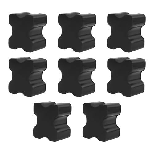 YTFRL 8 PCS Car Coil Spring Spacers Heavy Duty Rubber Spring Spacers for 1 to 1.5 Coil Springs Lift Universal Front Springs Booster Lift Blocks for Most Cars SUVs Trucks RVs