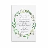 Spanish Serenity Prayer Poster,Oración De La Serenidad Christian Prayer Poster (2) Canvas Painting Posters And Prints Wall Art for Living Room Bedroom Decor 08x12inch(20x30cm) Unframe-style