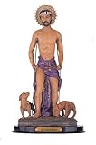 12' Inch Saint Lazarus Statue Figurine Figure San Lazaro Santo St Religious .