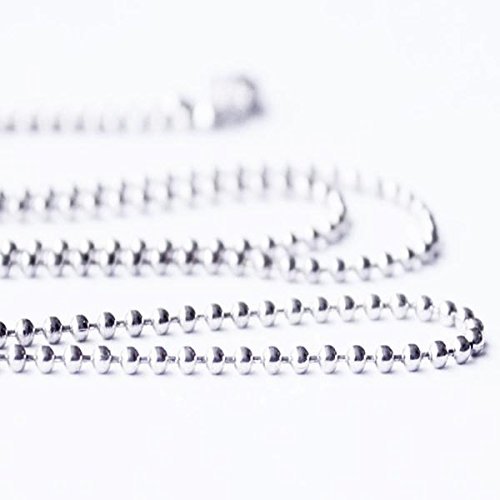 Miniatura 3 de Pennywise Pendant Necklace 1 Inch Silver-Plated Horror Clown Charm with 24 Inch Stainless Steel Ball Chain Handmade IT Fan Jewelry Unisex Gift