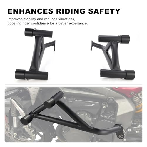 Eviter les dégâts de chute avec ce protecteur cadre Street Triple