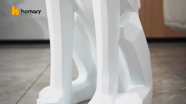 Table D'appoint Moderne En Acrylique Transparent Avec Deux étagères