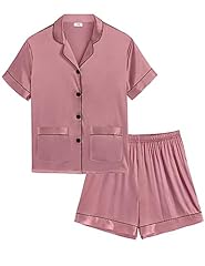 2pcs-short Sleeve Misty Rose