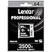 Lexar 64GB Professional 3500x CFast 2.0 Memory Card for 4K Video Cameras, Up to 525MB/s Read, Up to 445MB/s Write Speed