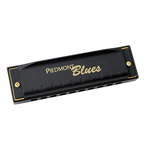 Hohner Piedmont Blues Harmonica - Les Beatles, Paul McCartney, John Lennon, RIngo Starr, George Harrison Hohner Piedmont Blues Harmonica – Image 3
