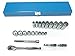 Westward 4LXA1 Socket Set, 3/8 Dr, 6 Pt, SAE, Combo, 22 Pc