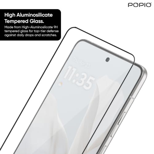 Image of POPIO Military-Grade Gorilla Tempered Glass For Motorola Edge 70 | 9H Hardness, Edge-to-Edge, Bubble-Free