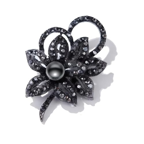 Image of Brooch Pins For Women Fashion Elegant Brooches Lapel Badges Coat Sweater Scarves Shawl Dress Accessory Wedding Party Prom Jewelry