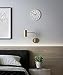 SEIKO 12 Inch Black Framed Luminous Numbered Wall Clock