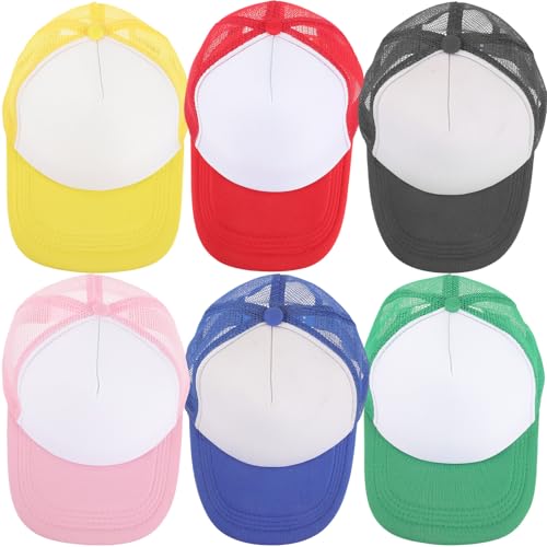 Casquettes en maille polyester respirante ajustables pour le sport en plein air