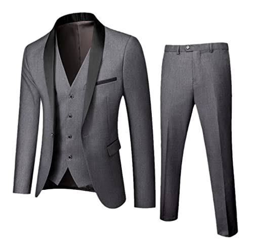 Costume de mariée 3 pièces ajusté pour célébrer un grand mariage au style britannique chic