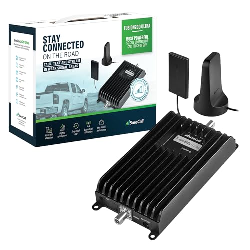 SureCall Fusion2Go Ultra Vehicle Cell Booster Enhanced Connection Range