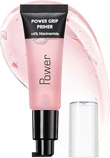 Power Grip Primer + 4% Niacinamide, Hydrating Face Primer, Moisturizes Primes, Primer Face Makeup, Makeup Primer, Face Primer, Hydrating Primer, Perfect Gel-Based, Hydrating Face Primer (Pink)