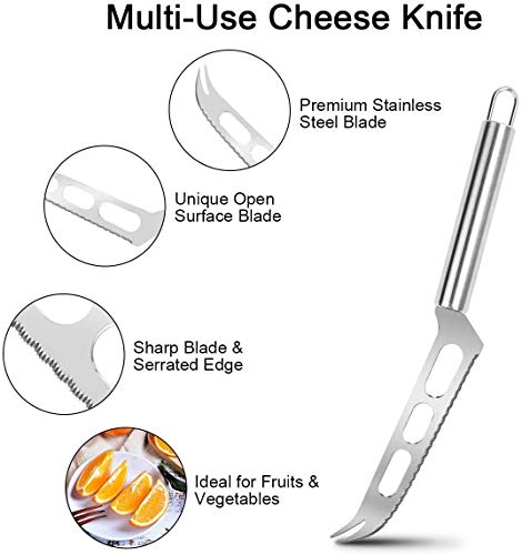 image for Linwnil Cheese Slicer Set Stainless Steel Wire Cheese Slicer Thickness