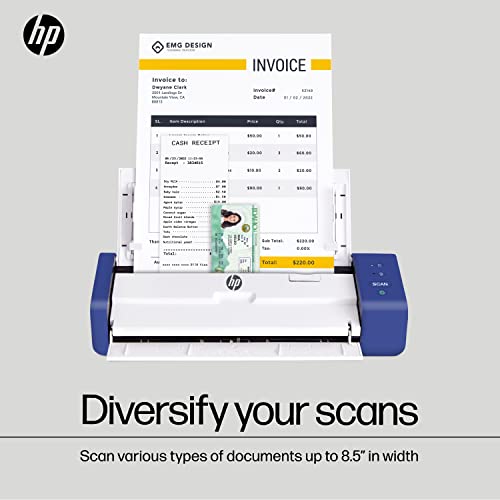 HP Compact Desktop Duplex USB Mobile Document & Photo Scanner HPPS200 の商品画像 4