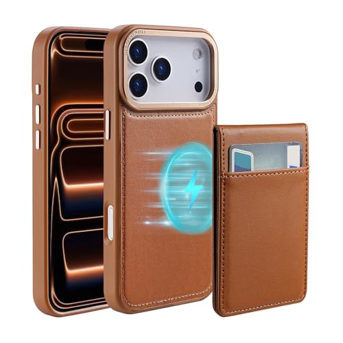 �ySUYYPW�z�K�p iPhone 15 Pro max �P�[�X MagSafe�Ή� ���C�����X�[�d �w�ʃJ�[�h�P�[�X�t�� ������ 2in1 �J�[�h���[ �X�^���h�@�\ ���C�z�� ���O���\ �������U�[ �A�C�t�H��15Promax �X�}�z�P�[�X �R�p�K�i 