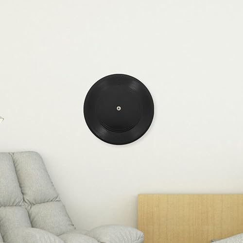 Miniatura 8 de DEARMAMY Decoración de pared de disco de vinilo, 4 piezas retro en blanco, carteles estéticos de 12 pulgadas, adorno de disco de vinilo falso de los