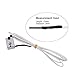 FYSETC 3D Printer Ender 3 Thermistor - Ender-3 V2 Neo Hotend Part: HT-NTC100K 3950 Temperature Sensor Cable 1M/39.3inch XH2.54 2Pin Compatible Ender 5 Pro CR6 CR10 A8 MakerPro Extruder (Pack of 3)