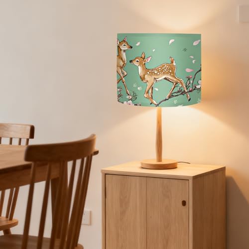 Image of Nuxovilar Lamp Shades Set of 2, 13 inch Top x 13 inch Bottom x 10 inch High (Spider)