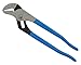 Channellock GS-3S 3 Piece Straight Jaw Tongue and Groove Pliers Set with bonus 6-in-1 CODE BLUE Screwdriver | Laser Heat-Treated 90° Teeth| Forged from High Carbon Steel | Pliers Made in USA