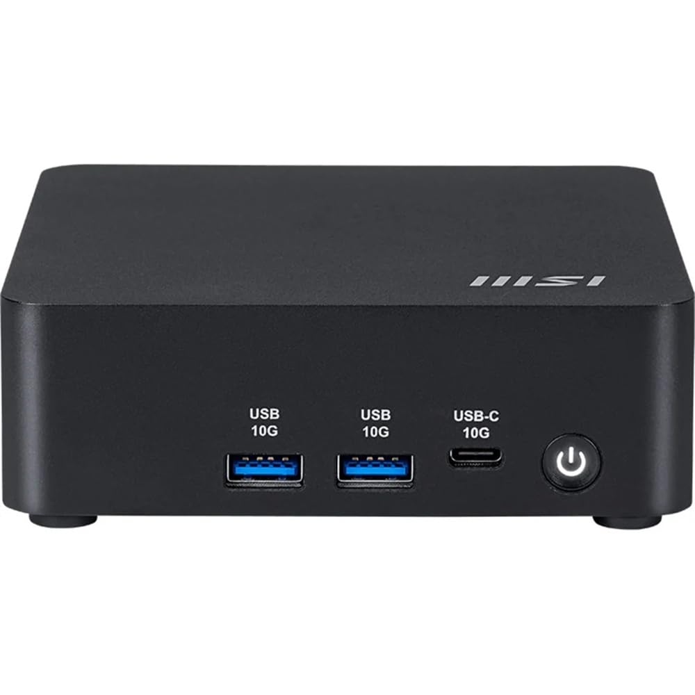 Msi Black Intel Soc Ultra 5 125h Integratedgraphics N/a 0 0 No Hdd Os 802.10ax 5 2 - Barebone (936-B20911-019)