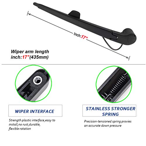 Parrati 15232653 ,15232655 Windshield Wiper Blade Arm ,Rear (Set Of 2) Oem Quality #TOP1