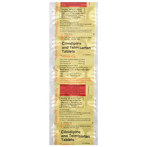 Image of Telista CL - Strip of 10 Tablets