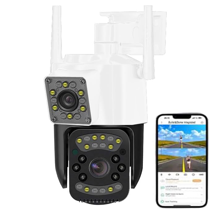 IC Plus 4G 3MP Dual Lens SIM Based Outdoor Wireless Smart CCTV Camera | Ultra HD View | Double Side View | Two Way Talk | Motion Detection | Night Vision |Support Upto 128gb sd Card-picture-33