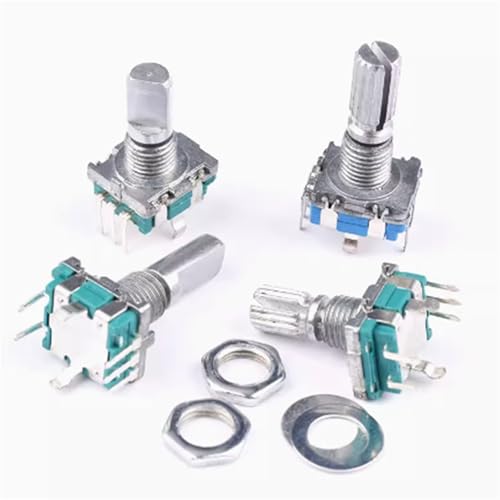 Encoder rotatorio EC11 ideal para renovar el dial analógico de tu equipo de sonido 2