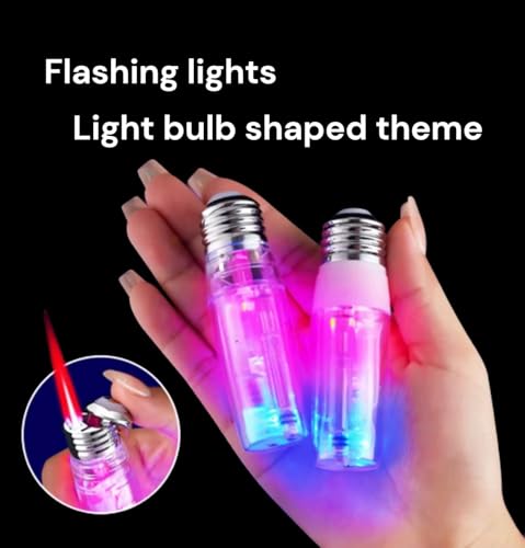 Encendedor NIVEK Novelty en forma de bombilla estilo 2 miniatura 2
