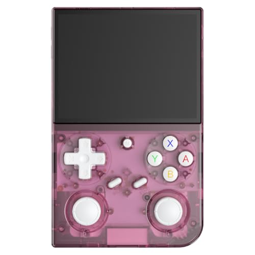 Consola de Juegos portátil G350, Pantalla IPS de 3.5 Pulgadas, Sistema Linux, batería de 3200 mAh, 4371 Juegos precargados, Consola de Videojuegos Retro portátil, Compatible con Controlador con Cable